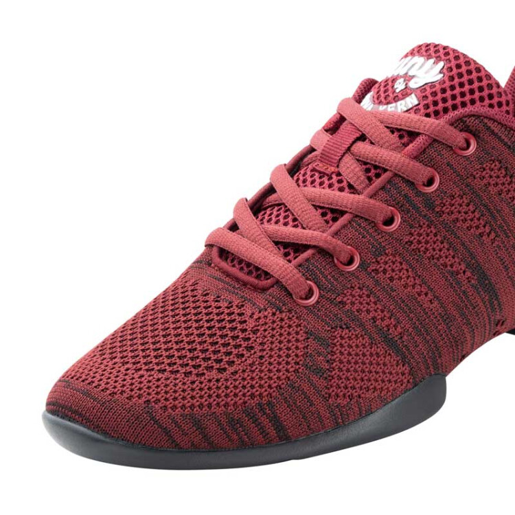 Anna Kern 4035 Bold Herren Tanzsneaker rot/schwarz 9,5 = 44