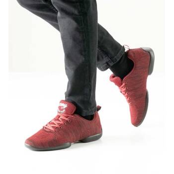 Anna Kern 4035 Bold Herren Tanzsneaker rot/schwarz 9,5 = 44