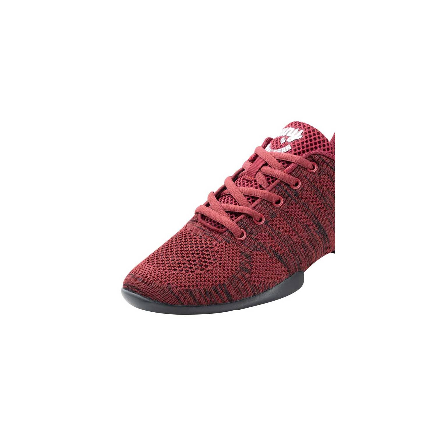 Anna Kern 4035 Bold Herren Tanzsneaker rot/schwarz 10,5 = 45 1/3