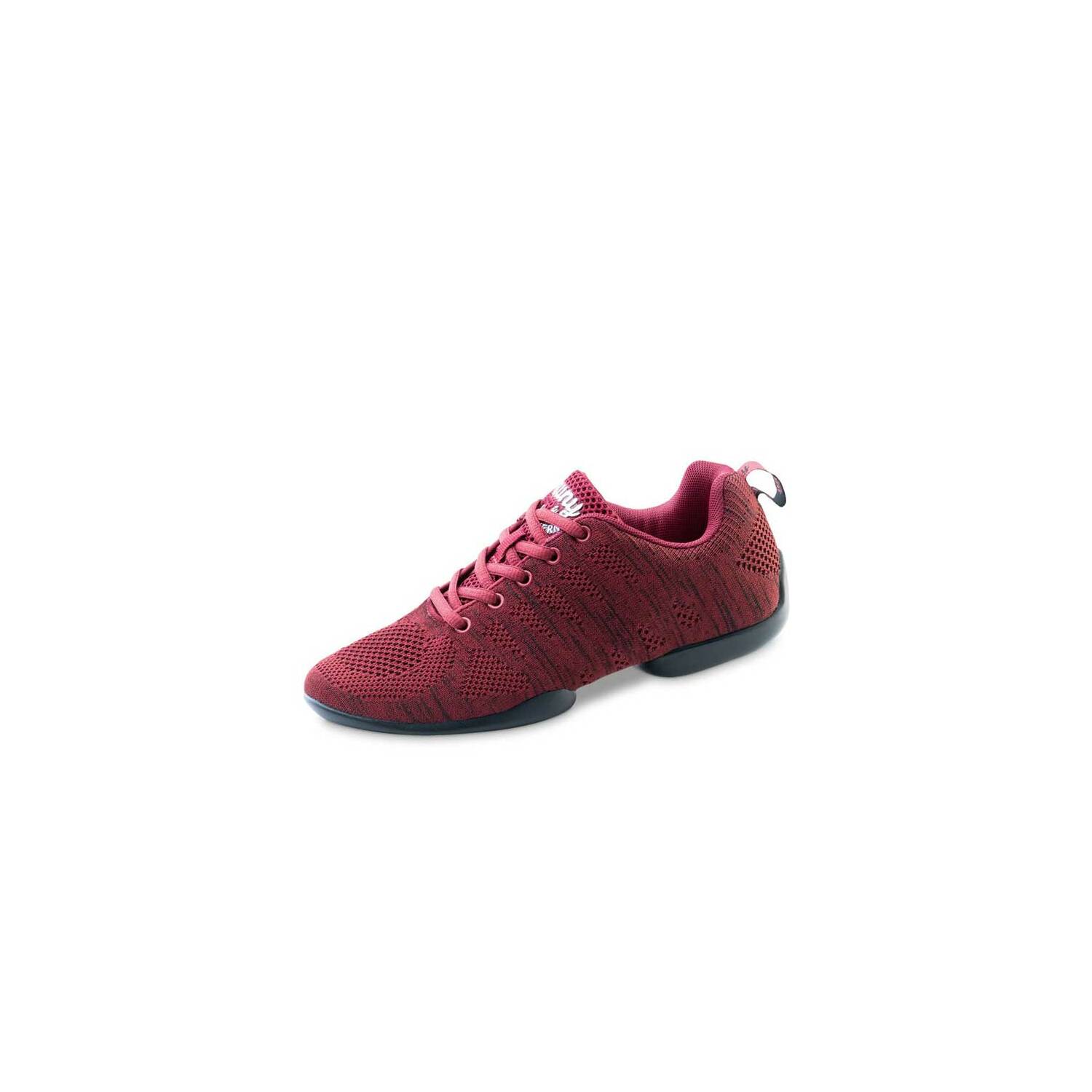Anna Kern 135 Bold Damen Sneaker rot-schwarz geteilte Drehpunktsohle HipHop Salsa usw.