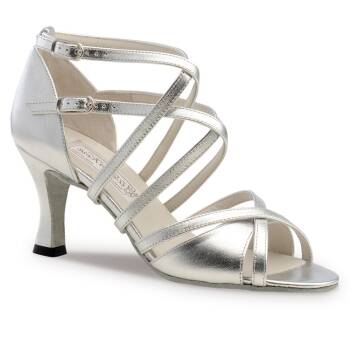 silber tanzschuhe Eva 6,5 Werner Kern